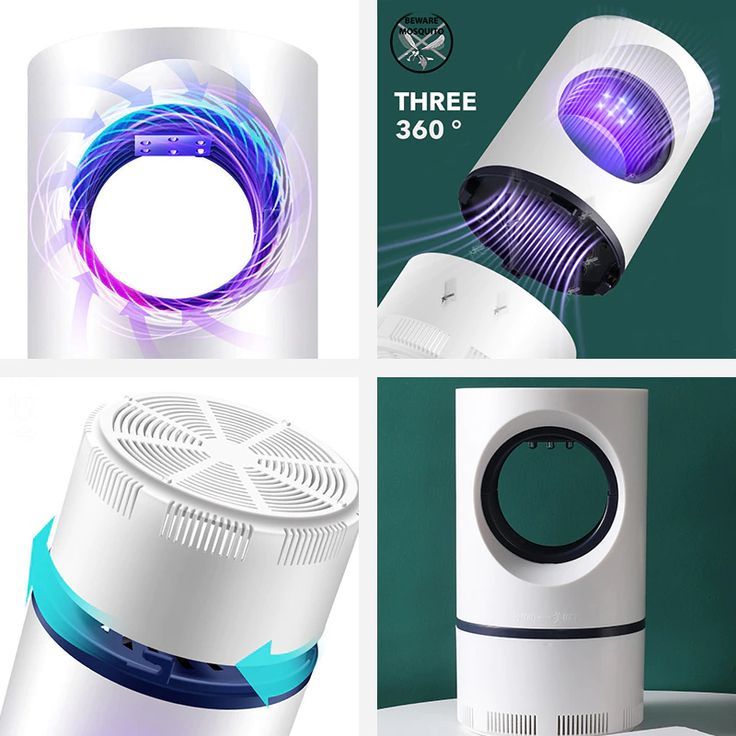Mosquito Killer Lamp, USB Mosquito Lamp, Bug Mosquito Trap, LED Night Light for Home Bedroom Office