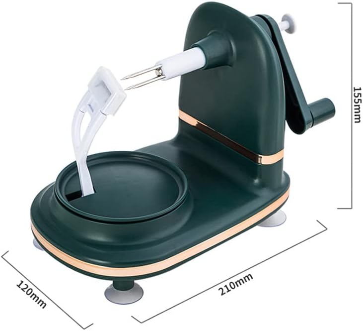 Apple Peeler, Potato Peeler, Suction Cup Apple Peeler, Vegetable Peeler Apply For Vegetables, Round Potatoes, Round Apples, Equipped With Apple Slicer,Easy To Clean