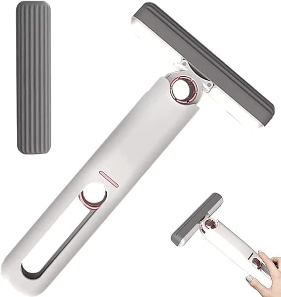 Portable Mini Mop For Kitchen Cleaning, Desk Cleaner, Glass Cleaner Mop, Home and Car Cleaning Mop