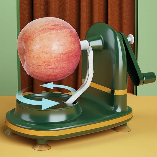 Apple Peeler, Potato Peeler, Suction Cup Apple Peeler, Vegetable Peeler Apply For Vegetables, Round Potatoes, Round Apples, Equipped With Apple Slicer,Easy To Clean