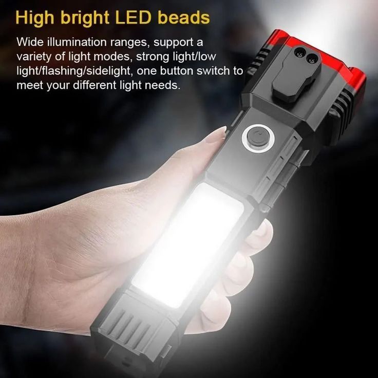Multifunctional Portable Emergency Flashlight