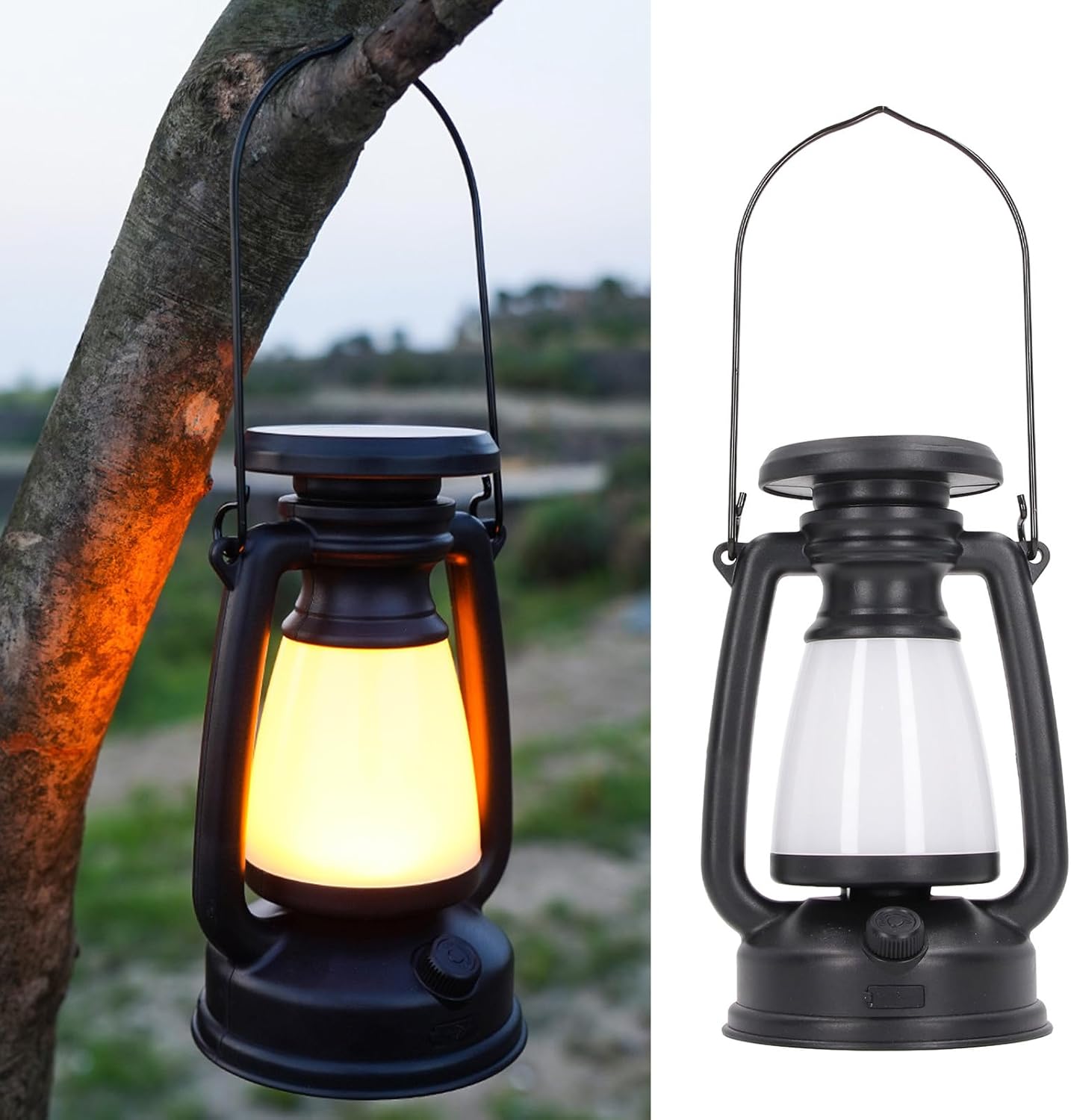 Solar Rechargeable Latin with 12 hours battery Camping Light