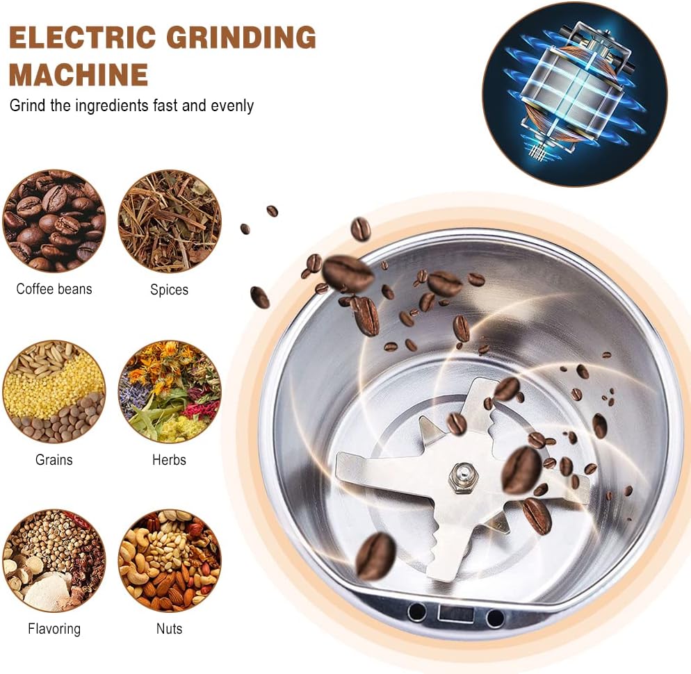 Multi-function Electric Grinder Grain Grinder Coffee Bean Machine