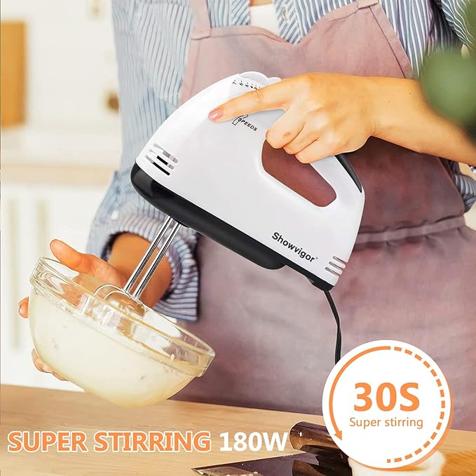 Multifunctional 7 Speed Mini Mixer Electric Food Blender Scarlett Handheld Mixer Egg Beater Automatic Cream