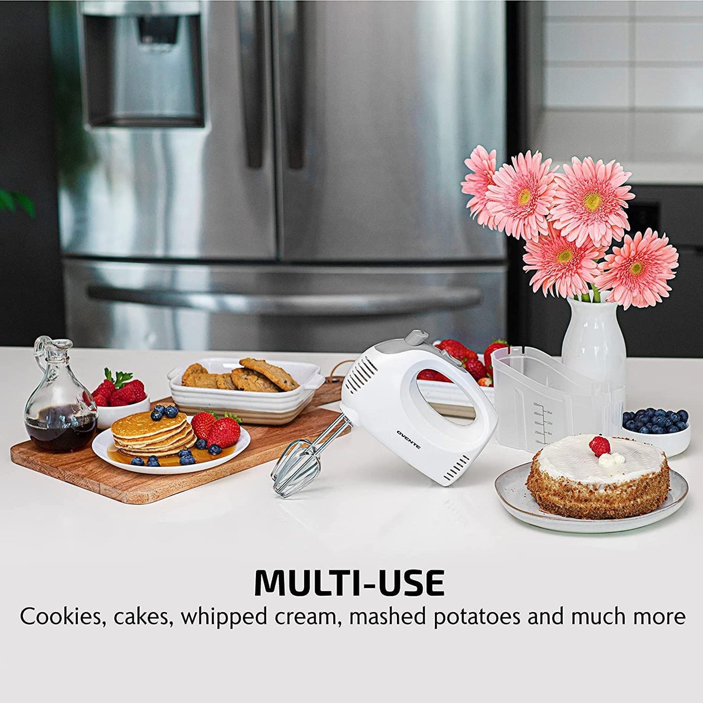 Multifunctional 7 Speed Mini Mixer Electric Food Blender Scarlett Handheld Mixer Egg Beater Automatic Cream