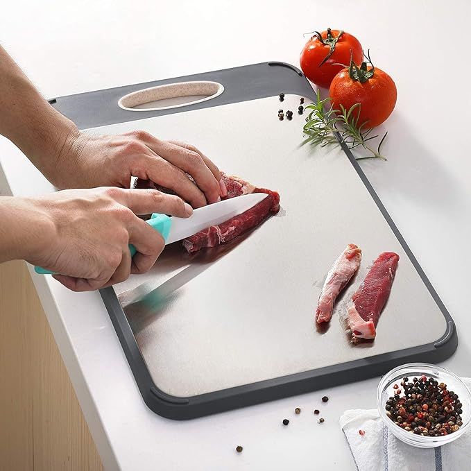 Stainless Steel Cutting Board Durable / Rolling Pins For Baking Kitchen Perfect For All Your Chopping Needs