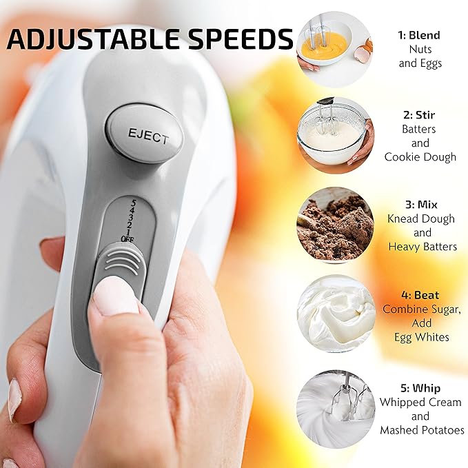 Multifunctional 7 Speed Mini Mixer Electric Food Blender Scarlett Handheld Mixer Egg Beater Automatic Cream