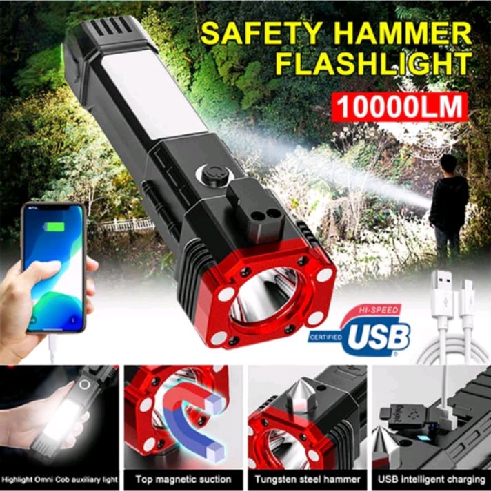 Multifunctional Portable Emergency Flashlight