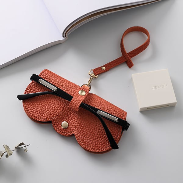 ✨Soft Leather Sunglasses Bag👓️