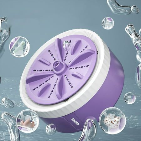 Deal pack of 2 - Mini Washing Machine & Washing Machine Cleaning Tablets × 1