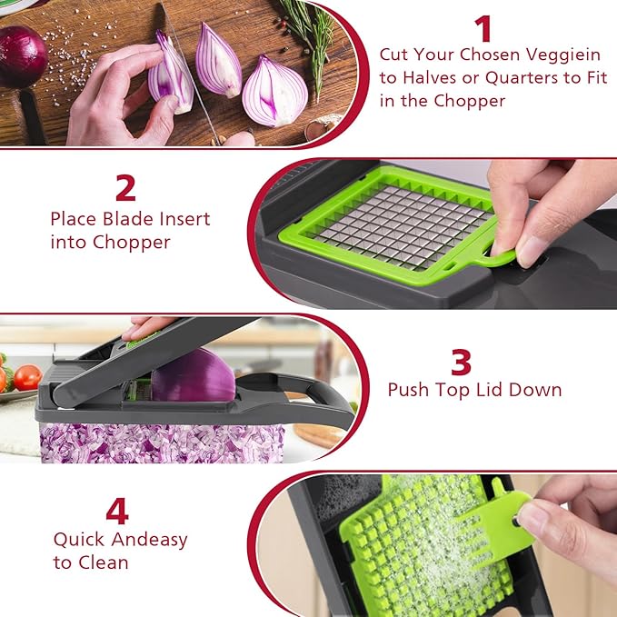 16 In 1 Multifunctional Vegetable Slicer Cutter Shredders Slicer With Basket Fruit Potato Chopper Carrot Grater