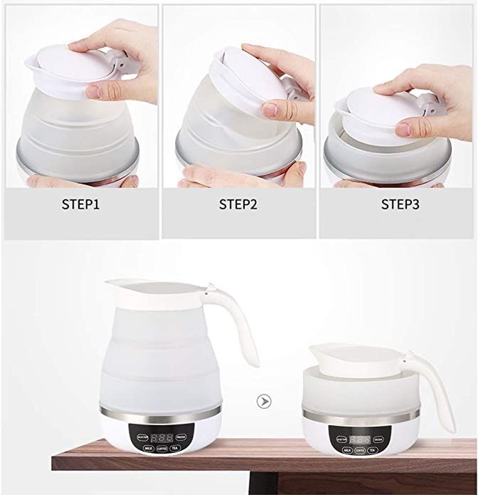 Foldable And Portable Teapot Water Heater Electric Kettle