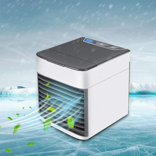 Mini Portable Air Cooler, Personal Space Cooler Easy to fill water and mood led light for Home & Office