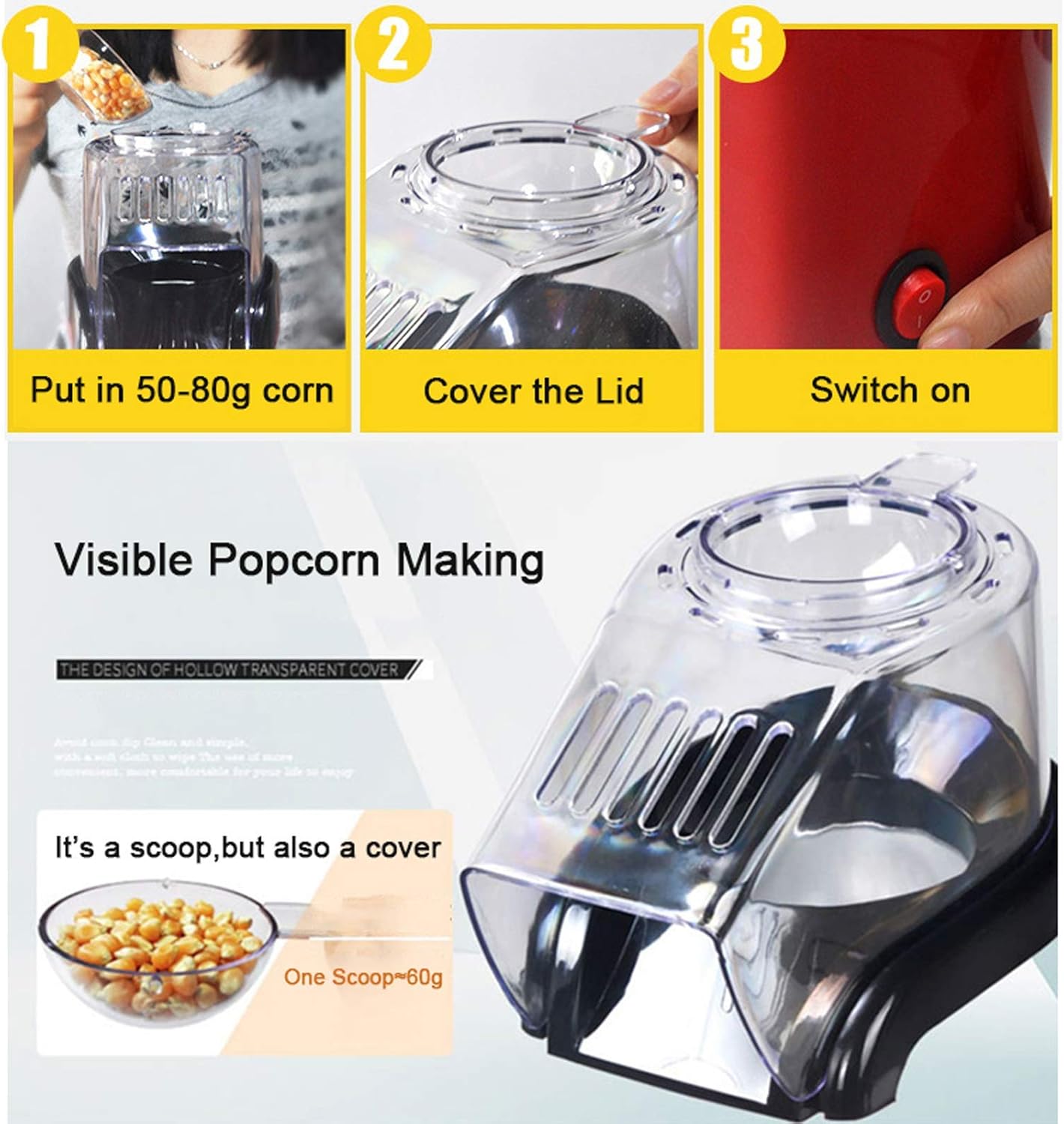 Portable Popcorn Machine
