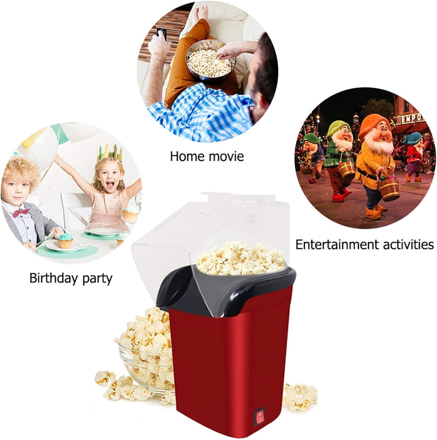 Portable Popcorn Machine
