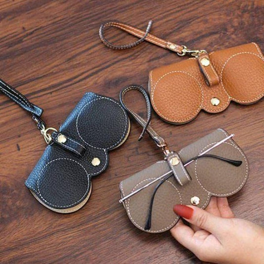 ✨Soft Leather Sunglasses Bag👓️